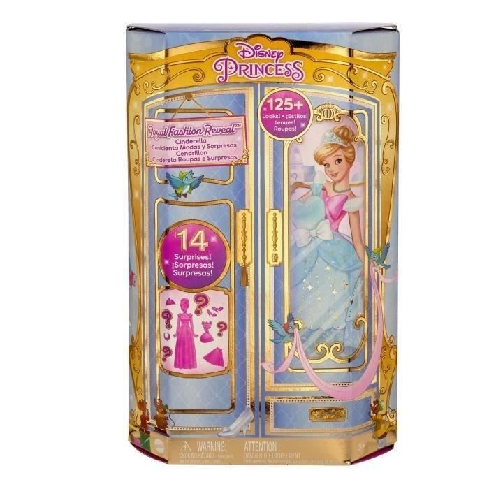 Disney-Princesses Disney-Cendrillon Royal Fashion Reveal-PoupÈe HMK53