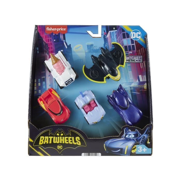 Fisher-Price Batwheels Vehicle Assortment - 5 vehicles (1/55) HML20