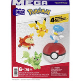 MEGA-Pokémon-Coffret construction 4 figurines et 1 Poké Ball (79 pcs) HPX92