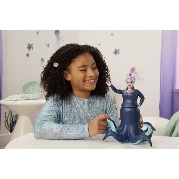 Disney-PoupÈe La Petite Sirene Ursula, avec accessoire HLX12