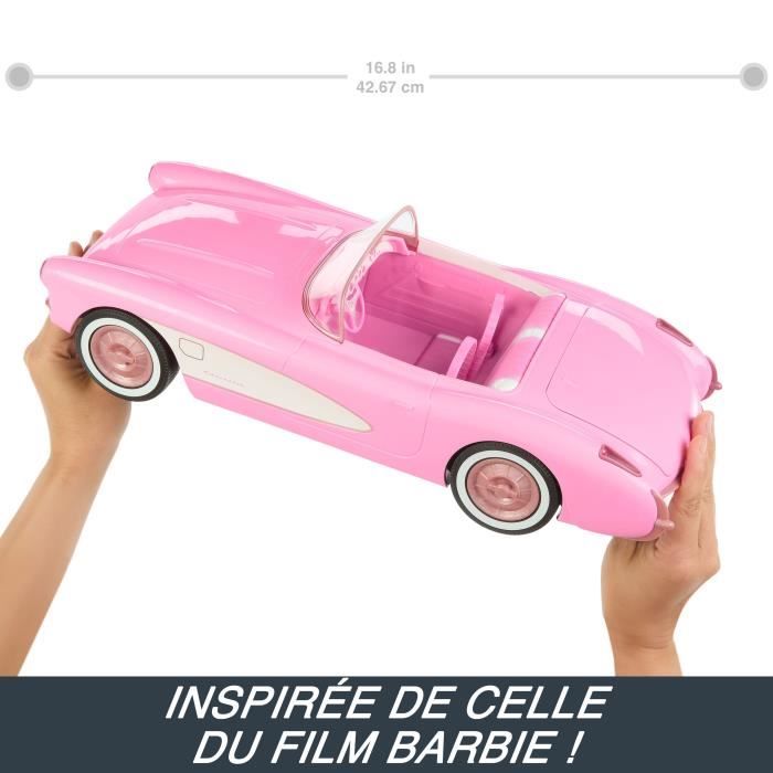 Hot Wheels-Corvette Barbie radiocommandÈe-TirÈe du film Barbie HPW40 - Collection capsule