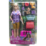 Barbie-Sauvetage d'Animaux-Coffret poupÈe blonde et accessoires HRG50