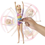 Barbie-Gymnastique-Coffret avec poupÈe et plus de 10†accessoires HRG52