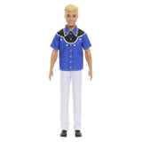 Barbie-Fashionistas-Poupée Ken blond look western HRH25