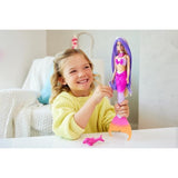 Barbie-Sirene « Malibu »-Poupée avec changement de couleur HRP97