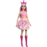 Barbie-PoupÈes Licorne avec cheveux fantaisie et tenues effet dÈgradÈ HRR13