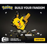 MEGA-Pokémon-Pikachu-Coffret de construction rétro 400 pieces - MEGA Pokémon - HTH74