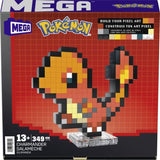 MEGA-Pok?mon-Salam?che-Coffret de construction r?tro 349 pi?ces - MEGA Pok?mon - HTH76