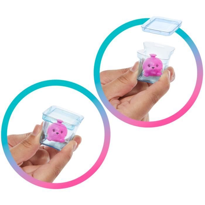 Barbie-Pop Reveal-PoupÈe parfumÈe sÈrie Bubble Tea avec accessoires HTJ22