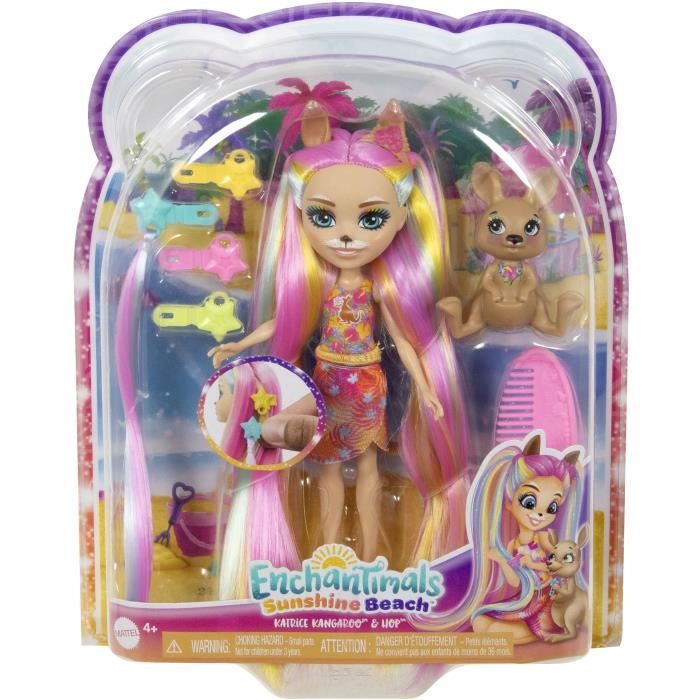 Enchantimals-PoupÈe Chevelure-PoupÈe et figurine animal HTJ70