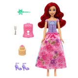 Spin & Reveal Ariel Mattel Poupée Disney Princesses avec 11 surprises HTV88