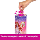 Spin & Reveal Ariel Mattel Poupée Disney Princesses avec 11 surprises HTV88