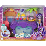Enchantimals-Piscine singe-Coffret poupÈe et accessoires HTW73