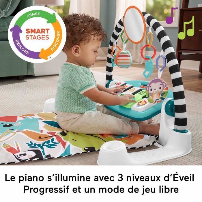FISHER-PRICE Tapis Piano éveil-Tapis d'activités avec éveil musical - Fisher-Price - HWY56