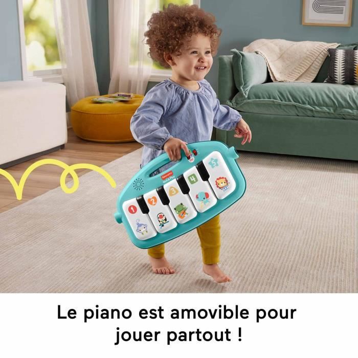FISHER-PRICE Tapis Piano éveil-Tapis d'activités avec éveil musical - Fisher-Price - HWY56
