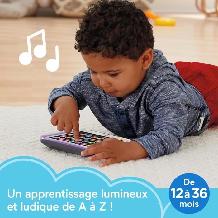 Fisher-Price-Ma Tablette Rires et …veil-Tablette musicale en franÁais HXB67