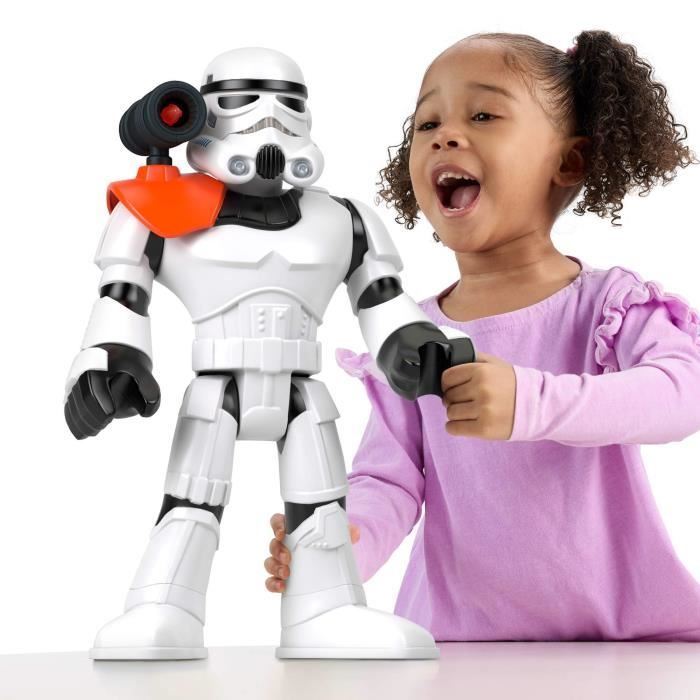 Imaginext-STAR WARS-Figurine XXL Stormtrooper, 40 cm HXG53
