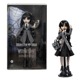 Monster High-Mercredi Addams en Uniforme-Poup?e avec La Chose - Monster High - HXJ04