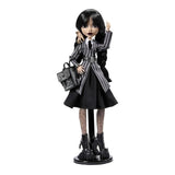 Monster High-Mercredi Addams en Uniforme-Poup?e avec La Chose - Monster High - HXJ04