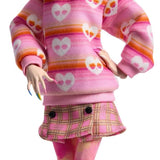 Monster High-Enid Sinclair-Poupée en tenue rose avec accessoires - Monster High - HXJ05