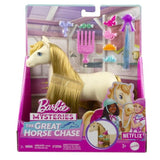 Barbie  Barbie Mysteries : The Great Horse Chase-Poney et accessoires HXJ36