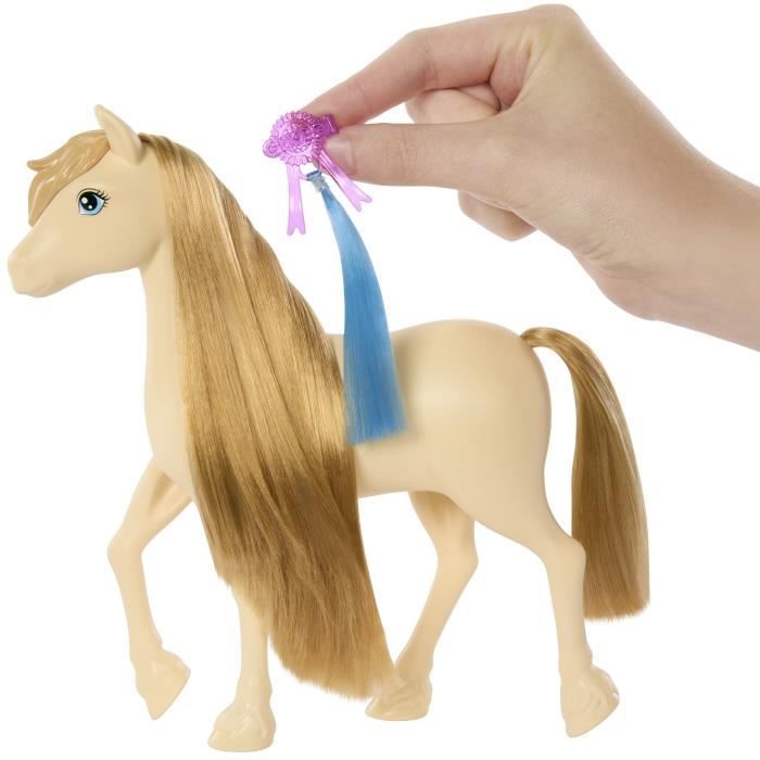 Barbie†ñ Barbie Mysteries†: The Great Horse Chase-Poney et accessoires HXJ36