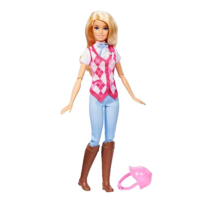 Barbie  Barbie Mysteries : The Great Horse Chase, Poupée Malibu HXJ38