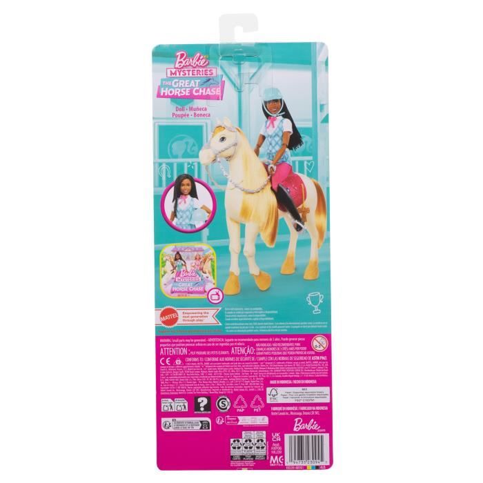 Barbie†ñ Barbie Mysteries†: The Great Horse Chase, PoupÈe Brooklyn HXJ39