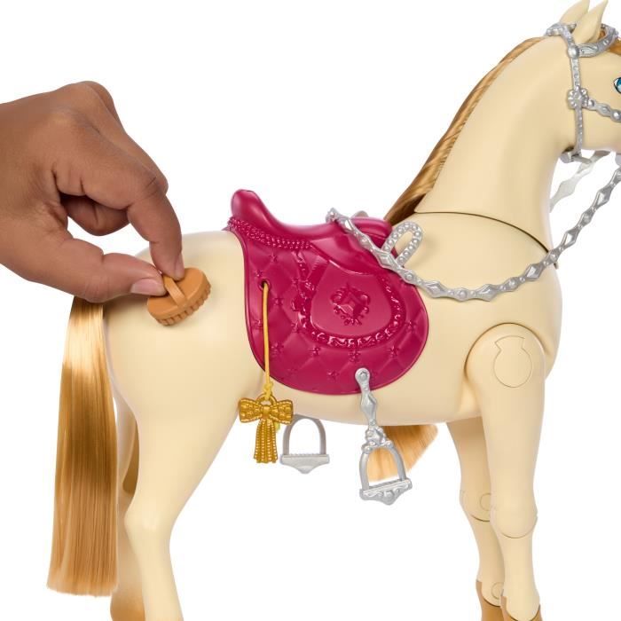LES MYSTeRES DE BARBIE - a la Poursuite du Cheval Perdu Barbie et son cheval Tornade, HXJ42