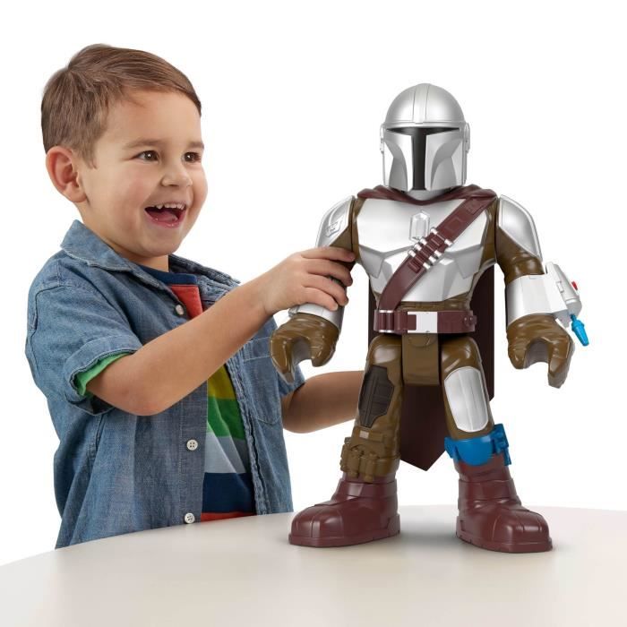 Imaginext-STAR WARS-Figurine XXL The Mandalorian, 40 cm HXT20