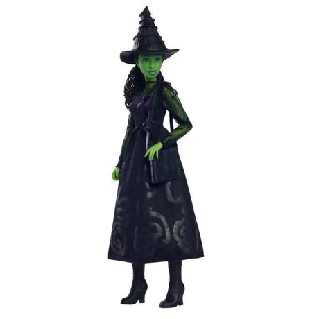 Mattel-Wicked-Poupée Elphaba avec accessoires et habillages amovibles - Wicked - HXT62