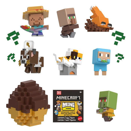 Minecraft - L'oeuf de créature et sa Mini-figurine - 6 ans et +