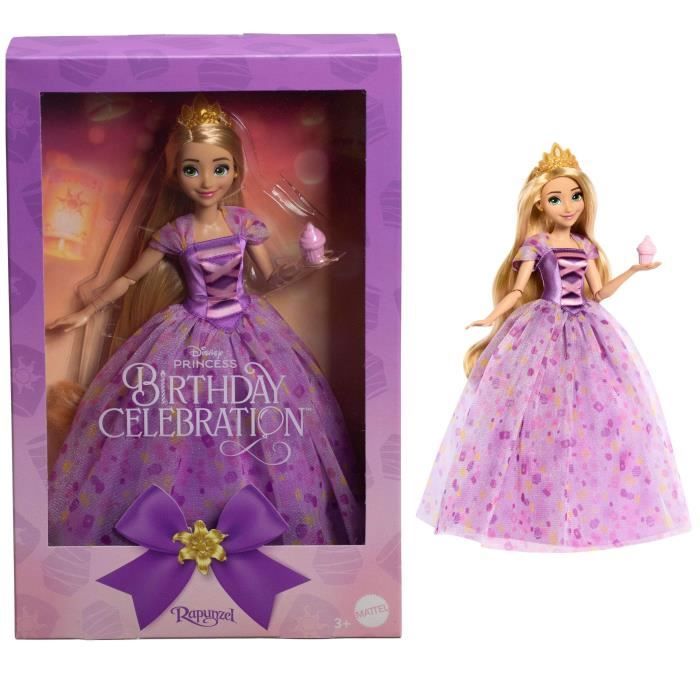 DISNEY PRINCESSES Rapunzel Birthday Party-Movie Inspired Doll - HYC38