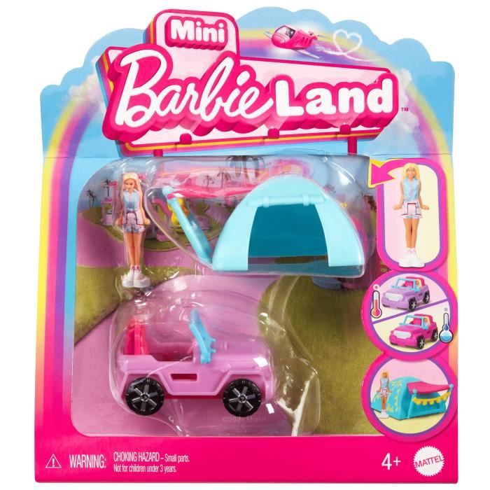 Barbie-Poupée et véhicule Mini BarbieLand-Assortiment HYF38