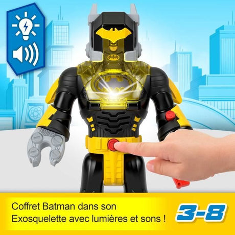 Imaginext Batman dans son Exosquelette - Fisher-Price figurine DC Super Friends - Des 3 ans - HYG31