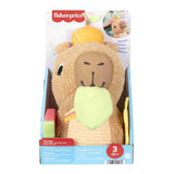 Fisher-Price-Mon Capybara Câlins-Peluche Anneau De Dentition Et Hochet - Des 3 mois- HYR54