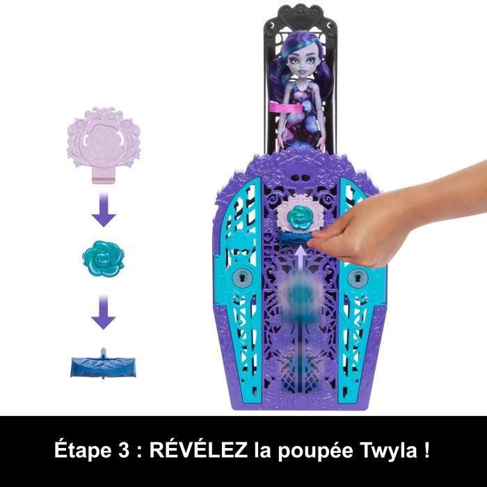 MONSTER HIGH Coffret Monstrueux Secrets Ènigmes du jardin Twyla - Monster High - HYT74