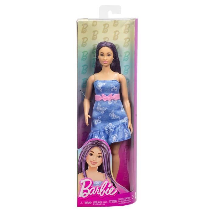 PoupÈe Barbie Fashionistas Robe Azur Papillon