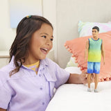 Barbie-Fashionistas-PoupÈe Ken Avec DÈbardeur DÈgradÈ Et Short En Jean - 3ans+ - HYV00