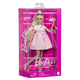 Barbie-Deluxe Style-Poupée Barbie Blonde a Robe Rose Pastel - 4ans+ - HYV27