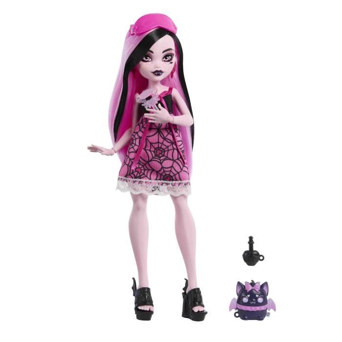 Monster High-Secrets Enfouis-Coffret PoupÈe SoirÈe Pyjama Terrifiante - 4 ans+- HYV64