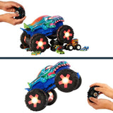 Hot†Wheels Monster Trucks-Mega-Wrex-VÈhicule tÈlÈcommandÈ Èchelle 1/15 JBD90