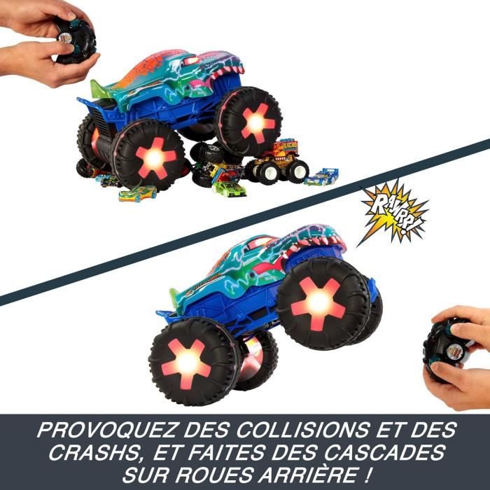 Hot Wheels Monster Trucks-Mega-Wrex-Véhicule télécommandé échelle 1/15 JBD90