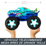 Hot Wheels Monster Trucks-Mega-Wrex-Véhicule télécommandé échelle 1/15 JBD90