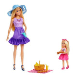 Barbie-Famille Et Amis-Barbie Pique-Nique-Coffret 2 PoupÈes - 3 ans+- JBF43