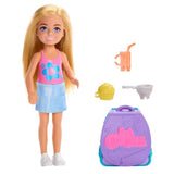 Barbie-Famille Et Amis-PoupÈe Chelsea Et Accessoires-Avec Sac a DOS - 3ans +- JBF46