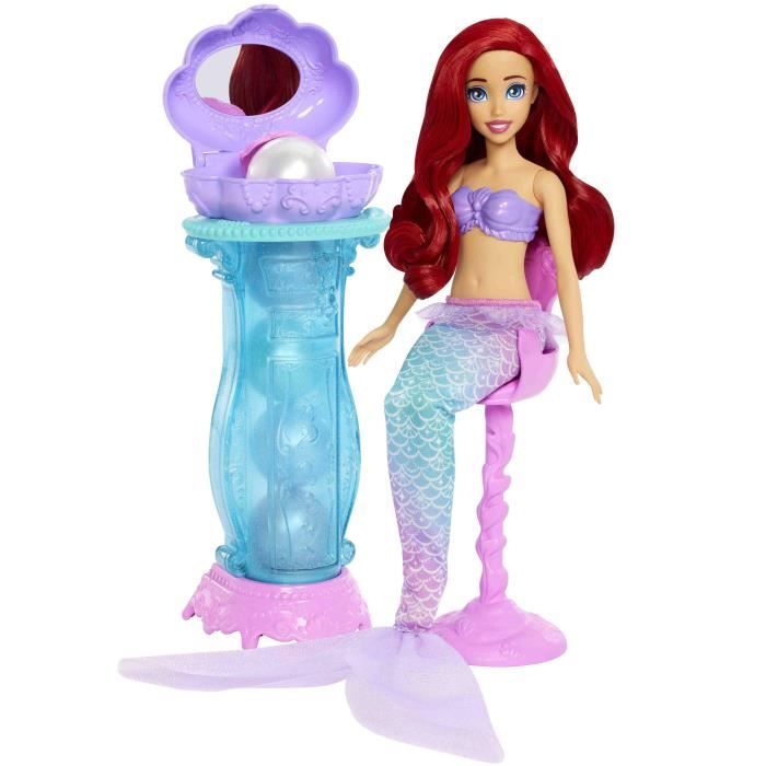 Princesses Disney-Ariel Secrets De Perle-Coffret PoupÈe Et 5 Surprises - 3ans +- JBF86