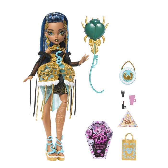 Monster High - Cleo De Nile Monstrueux Anniversaire - Poupée - Monster High - JBG76