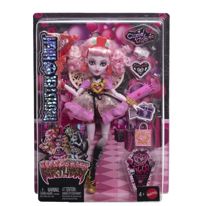 Monster High - Poupée Cupid Asteria Monstrueux Anniversaire - Poupée - Monster High - JBG77