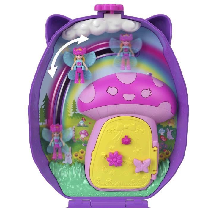Polly Pocket Maman Et Bébé Hérissons Coffret Sac a Main 2 Figurines - JBJ91 4ans et plus